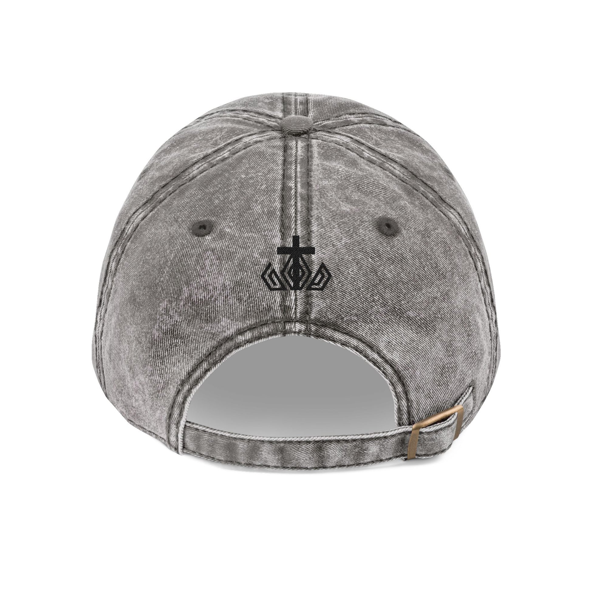 Love the Sinner Hate the Sin Christian Embroidery Vintage Cap