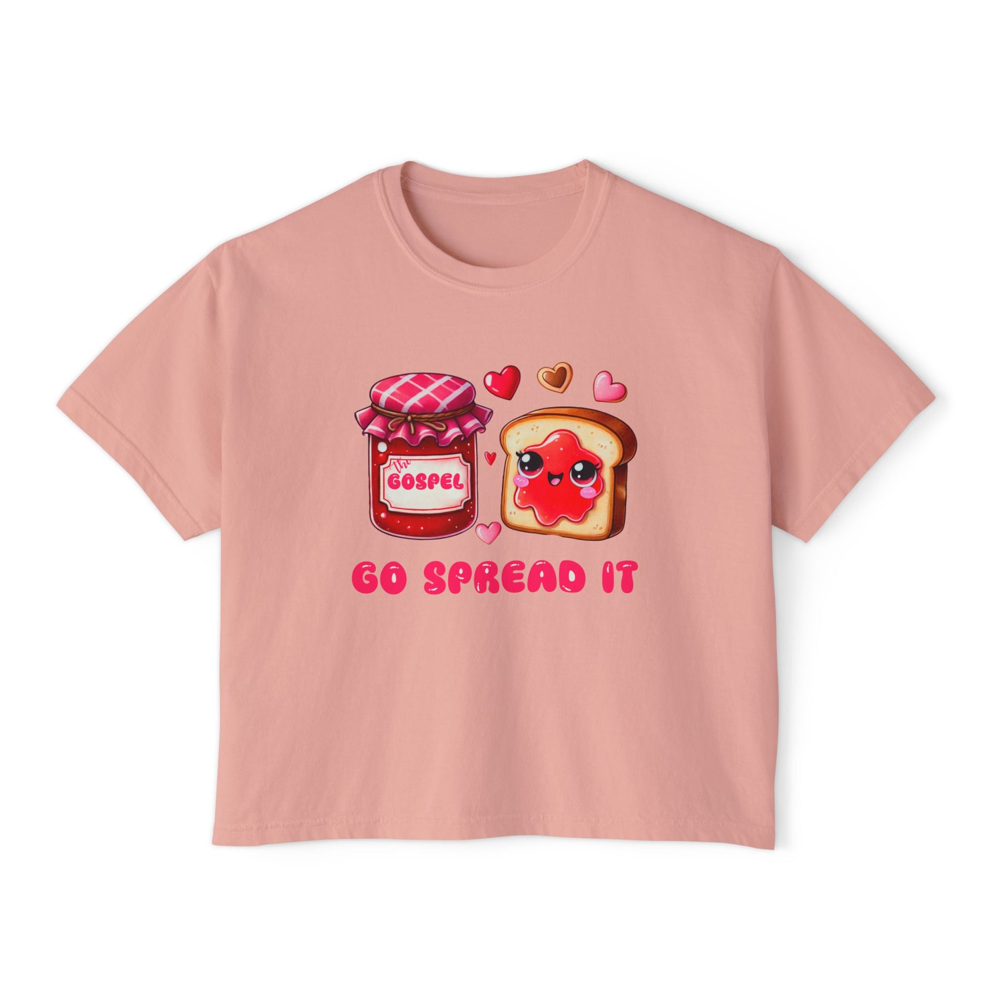 The Gospel  Jam Funny Cute Christian Women's Boxy Tee