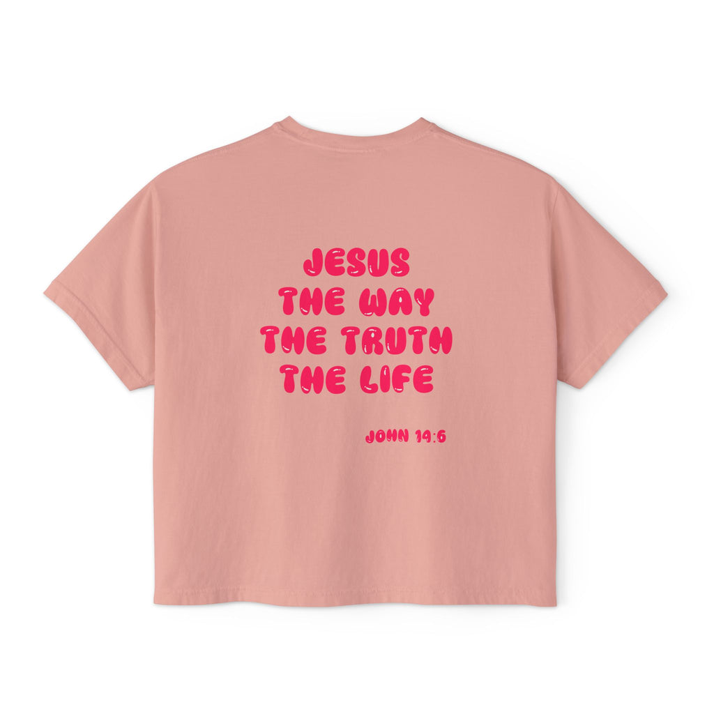 The Gospel  Jam Funny Cute Christian Women's Boxy Tee