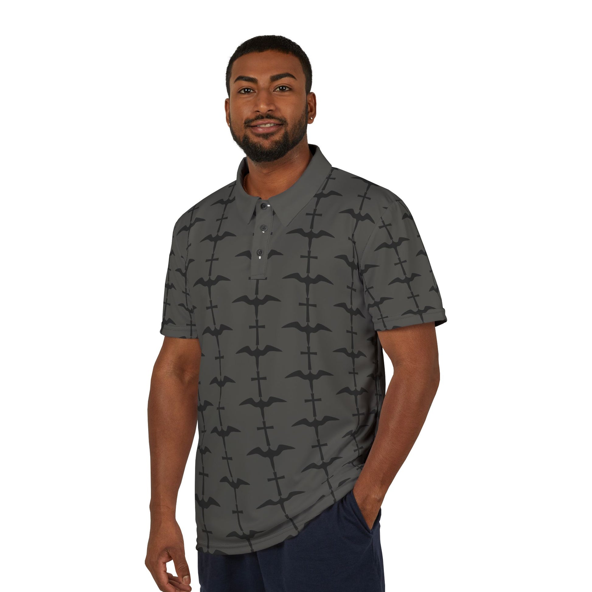 Iwa Cross Truffle Everyday Comfort Unisex Polo Shirt