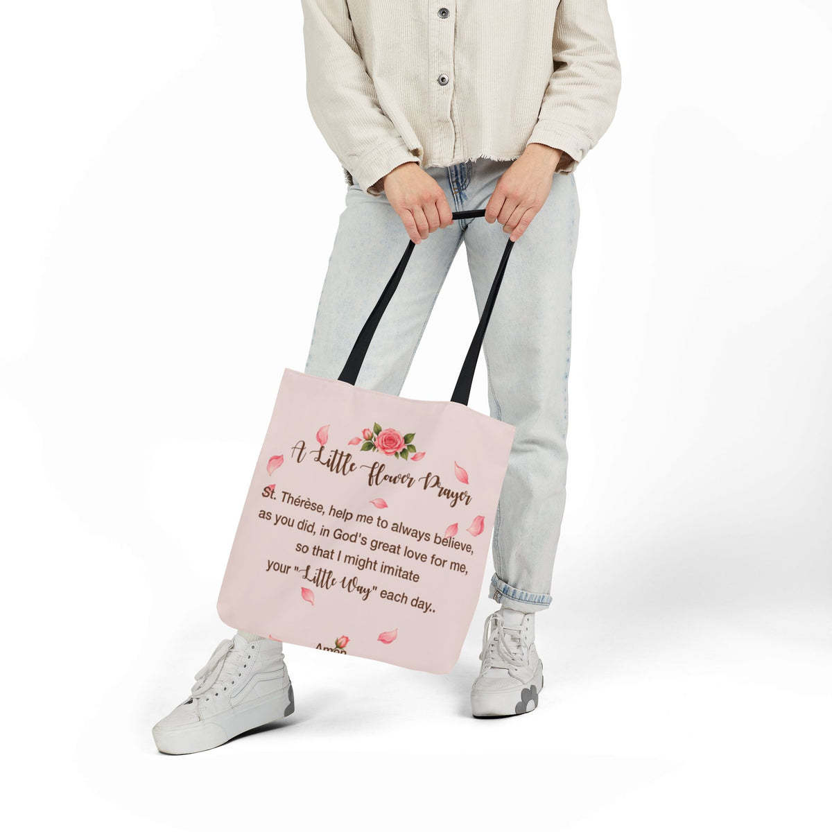 St. Thérèse of Lisieux Canvas Tote Bag