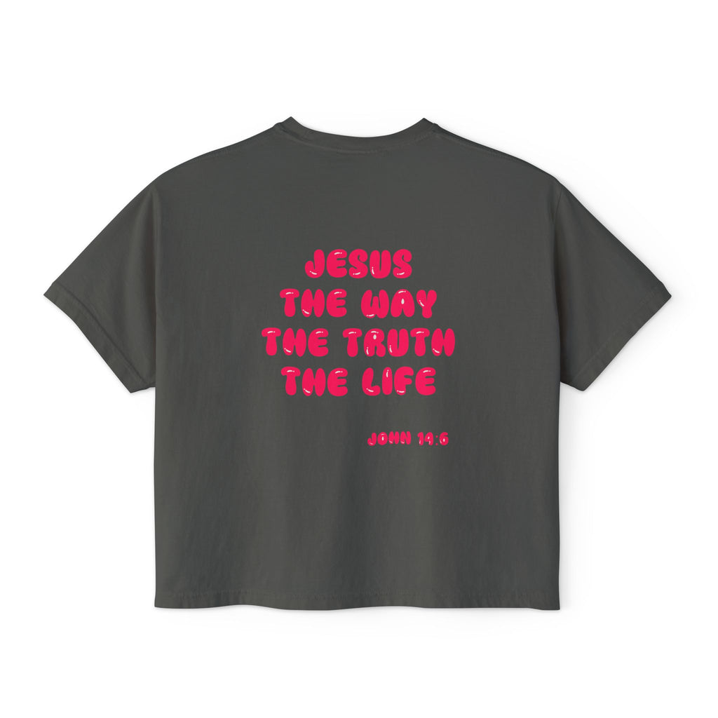 The Gospel  Jam Funny Cute Christian Women's Boxy Tee