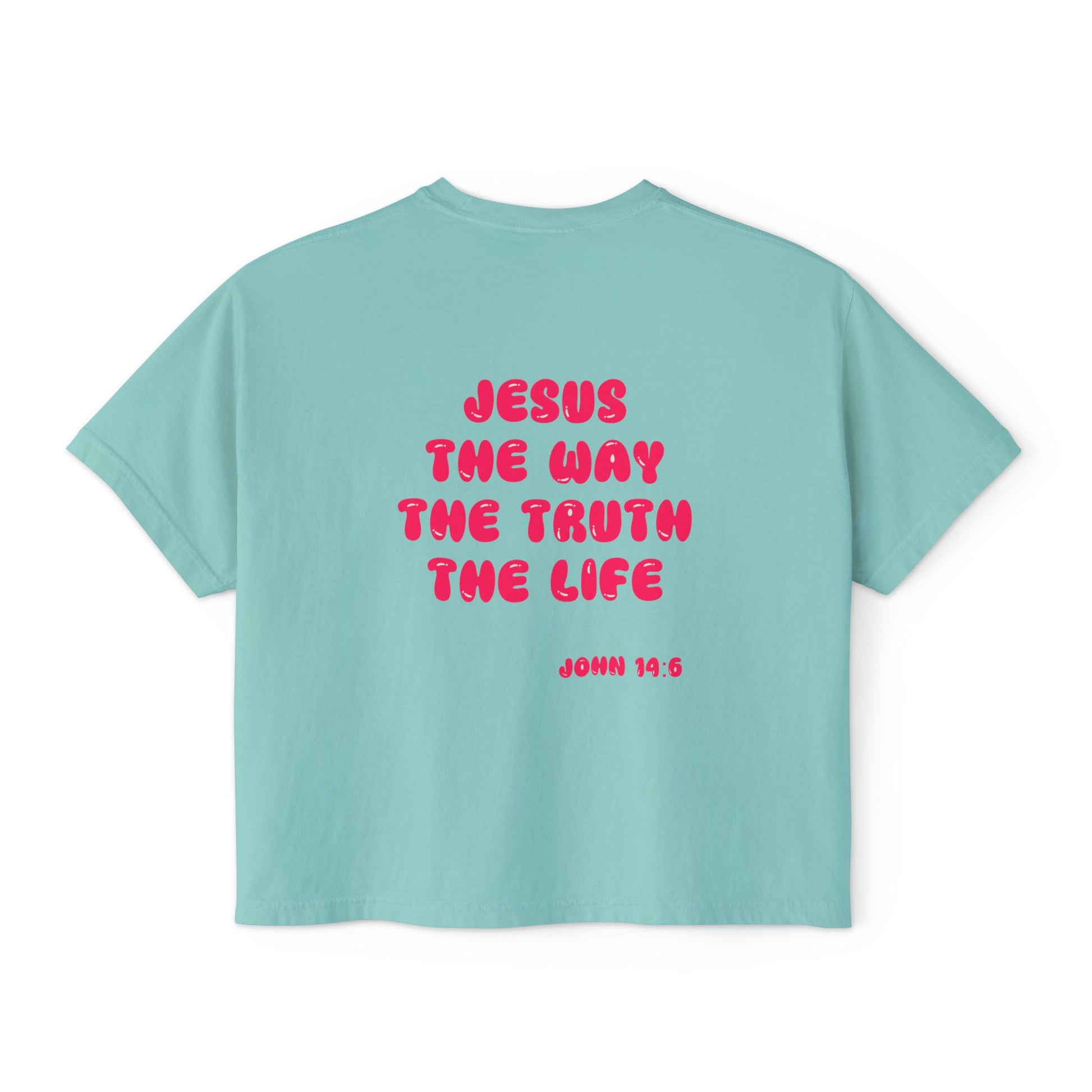 The Gospel  Jam Funny Cute Christian Women's Boxy Tee