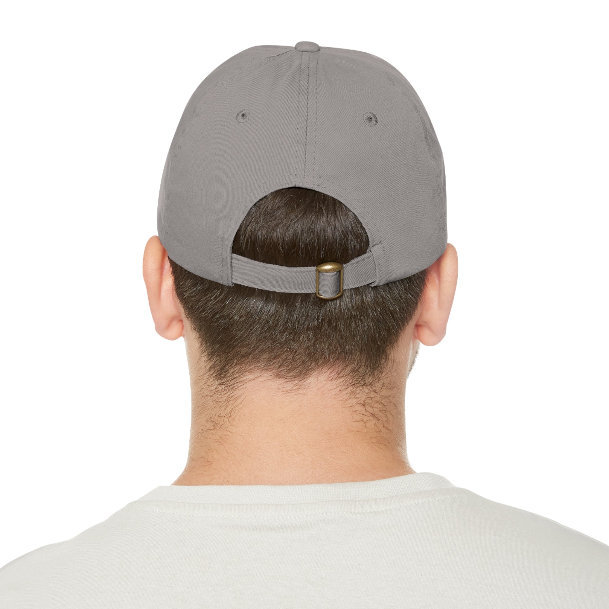 Daily Bread Lifestyle Logo Dad Hat with Brown Leather Patch