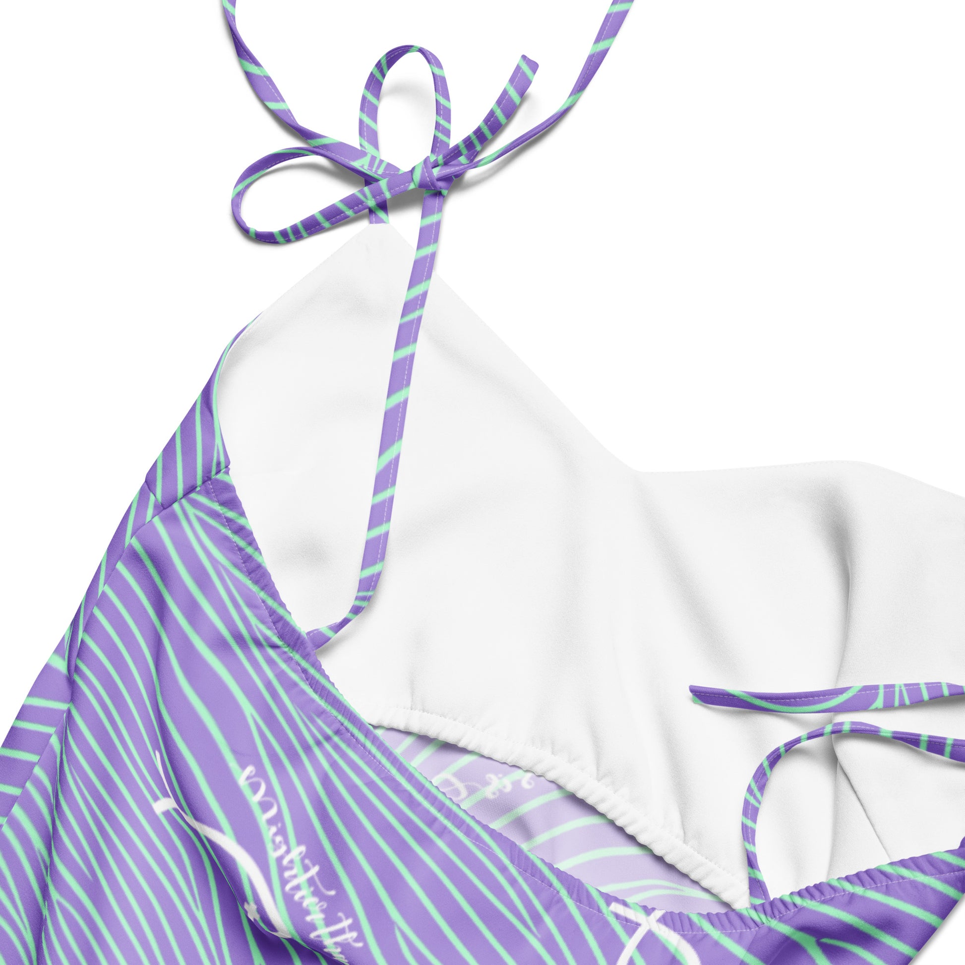 Mightier Than The Waves Tie-strap Midi Dress