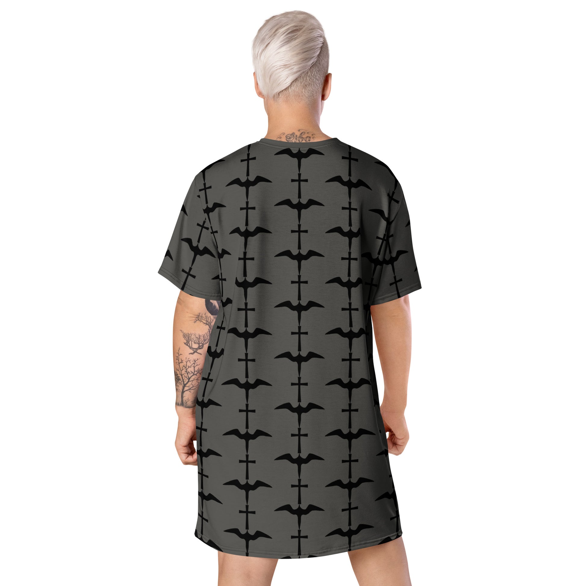 Iwa Cross Truffle T-shirt Dress