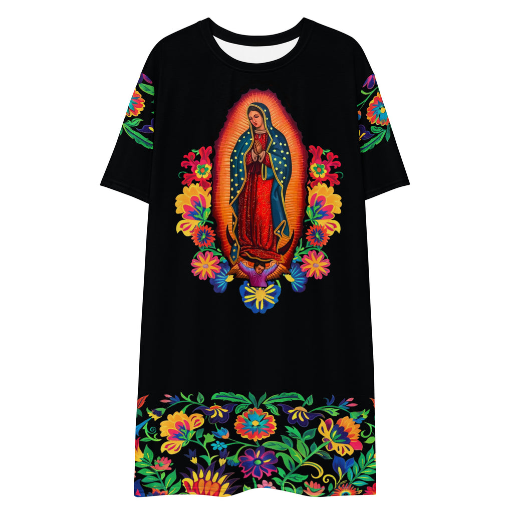 Our Lady Of Guadalupe T-shirt Dress