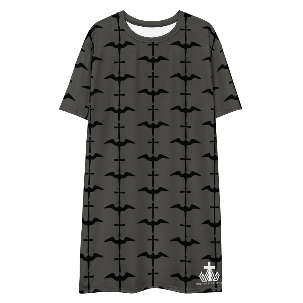 Iwa Cross Truffle T-shirt Dress
