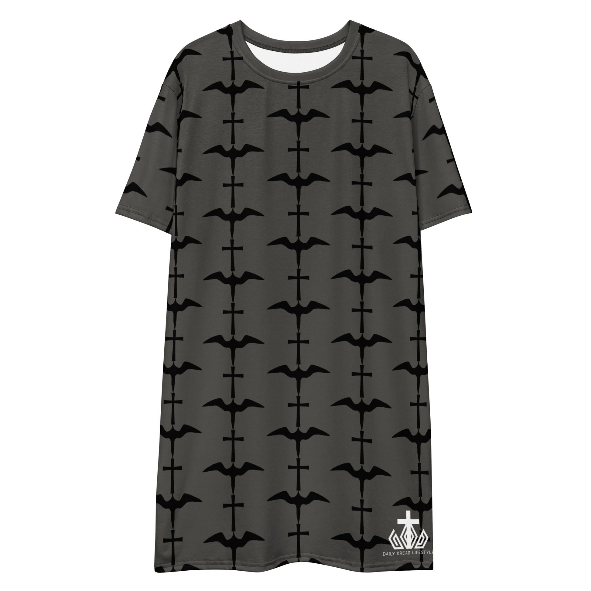 Iwa Cross Truffle T-shirt Dress