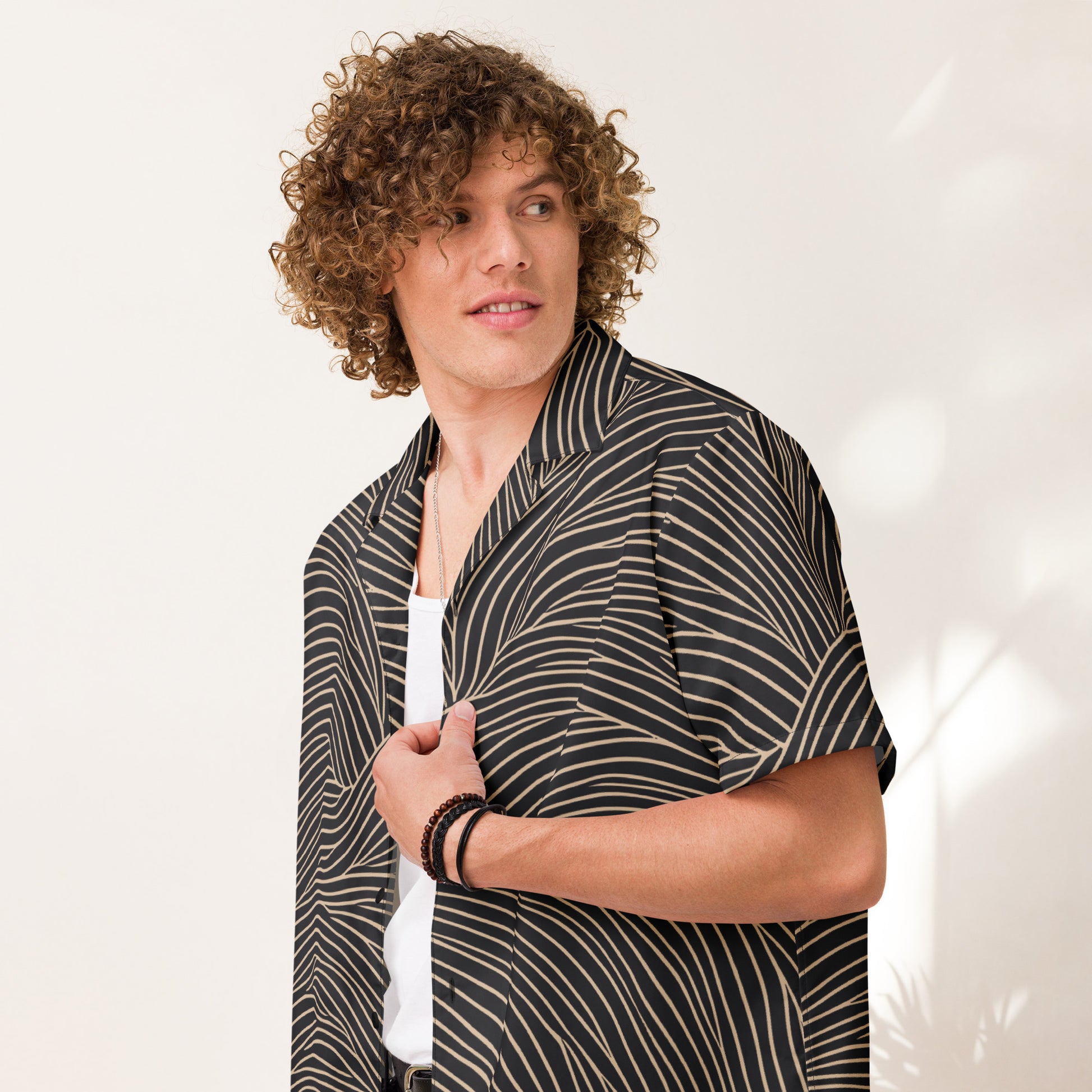 Mightier Than The Waves Unisex Button Shirt