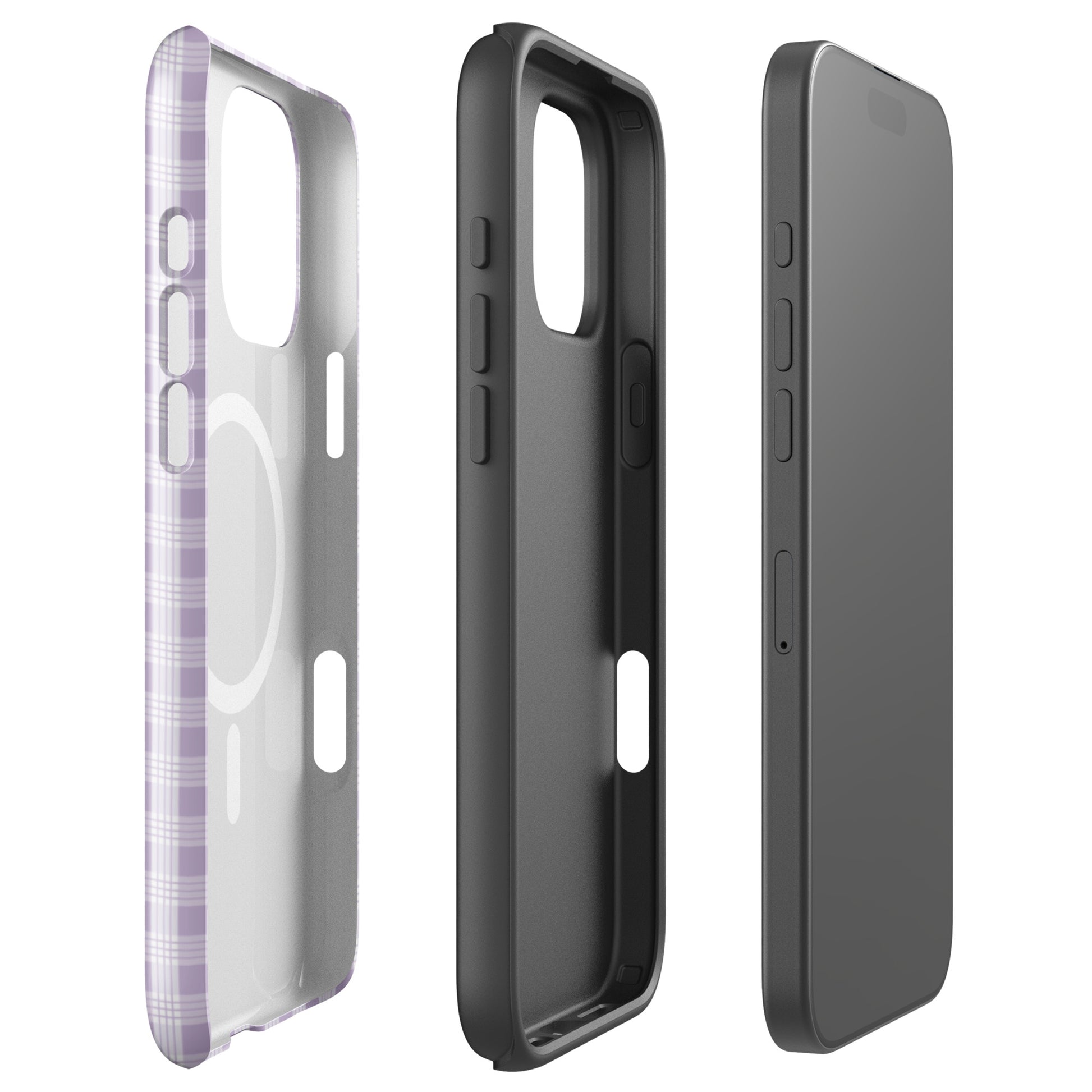 Blessed Plumeria Lavender Mist Palaka MagSafe® tough case for iPhone®