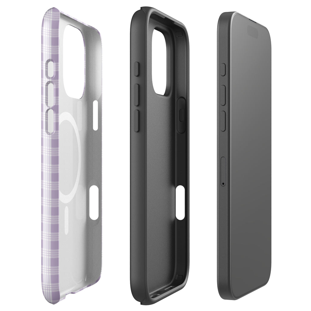 Blessed Plumeria Lavender Mist Palaka MagSafe® tough case for iPhone®