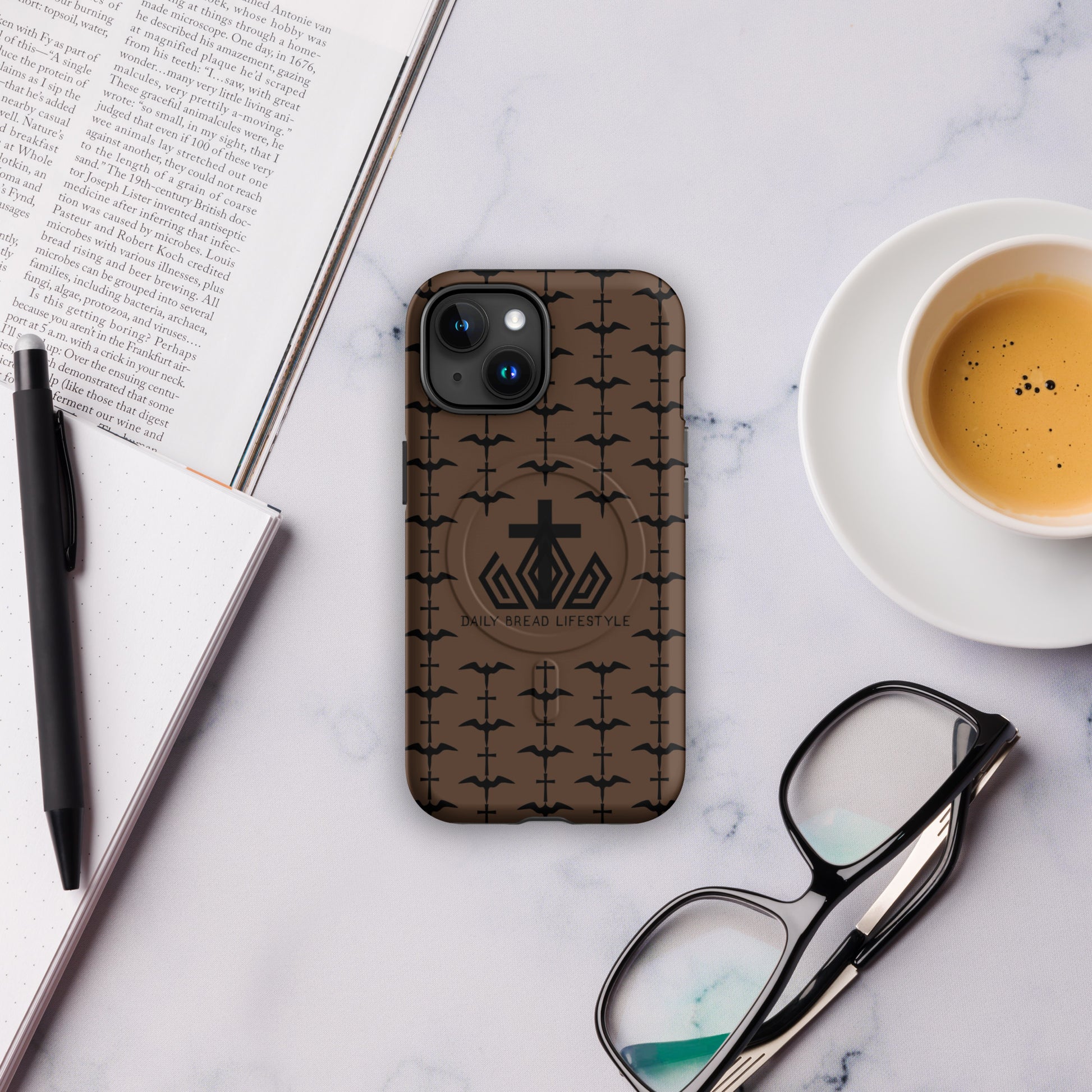 Iwa Cross Truffle MagSafe® tough case for iPhone®