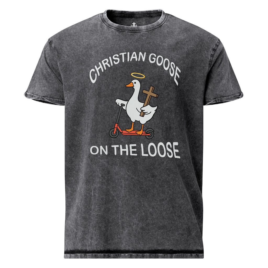 Christian Goose On The Loose Denim T-Shirt