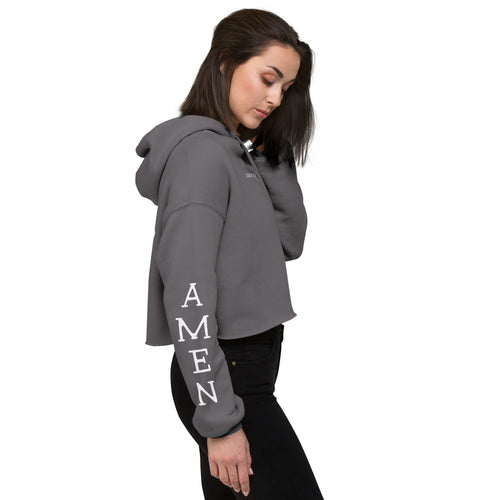 Amen Crop Hoodie